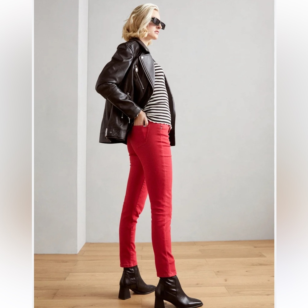 Pilcro and the Letterpress Red Women Jeans